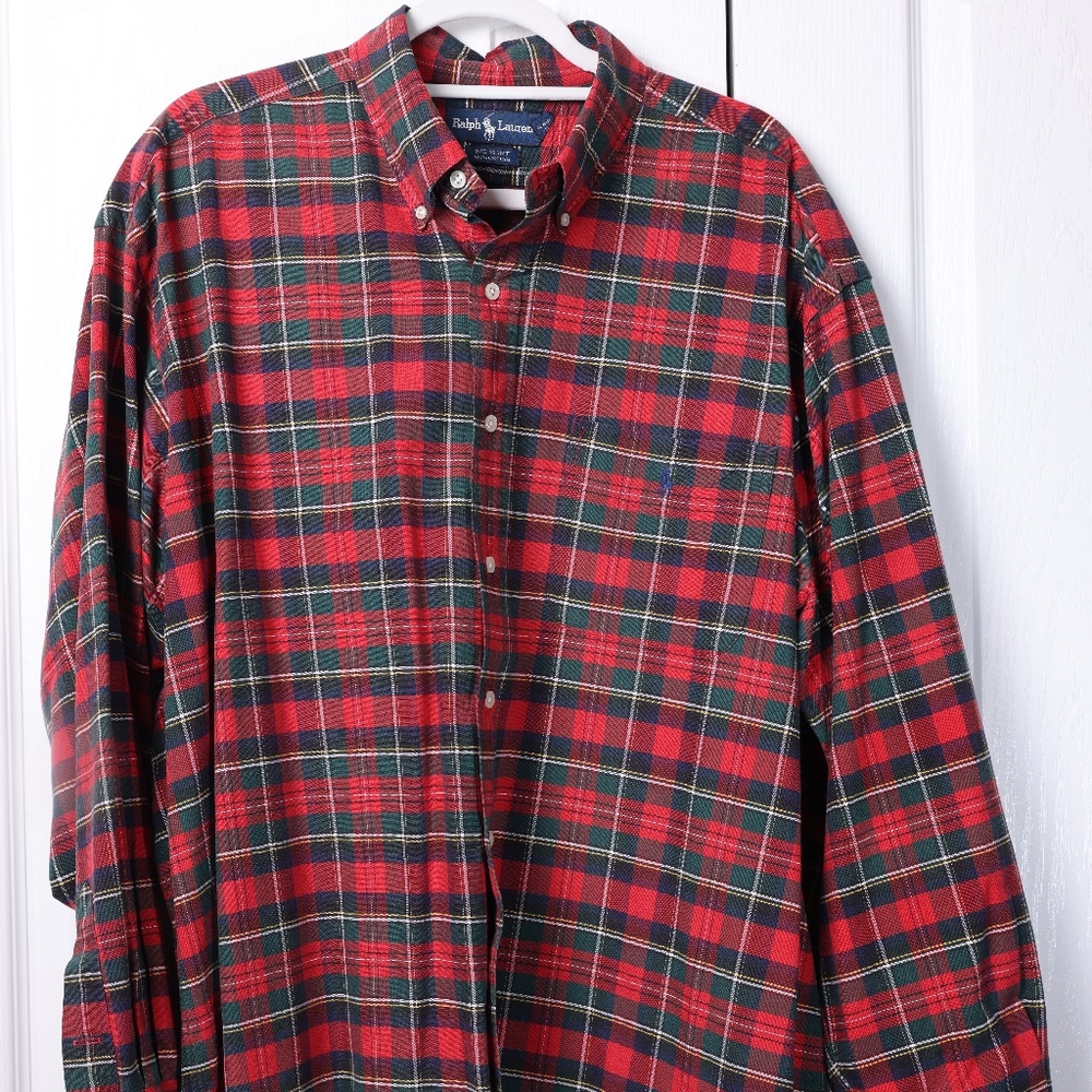 Ralph Lauren Plaid Long Sleeve Shirt